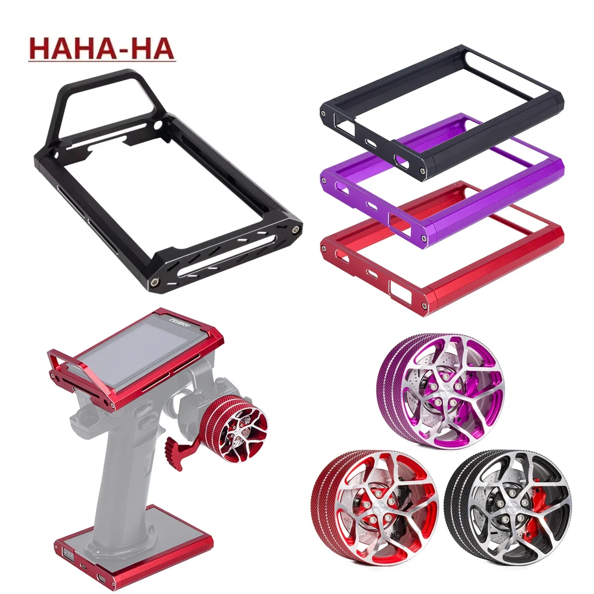 Rc Hobby Factory - CNC الألومنيوم الارسال حامي الإطار قوس