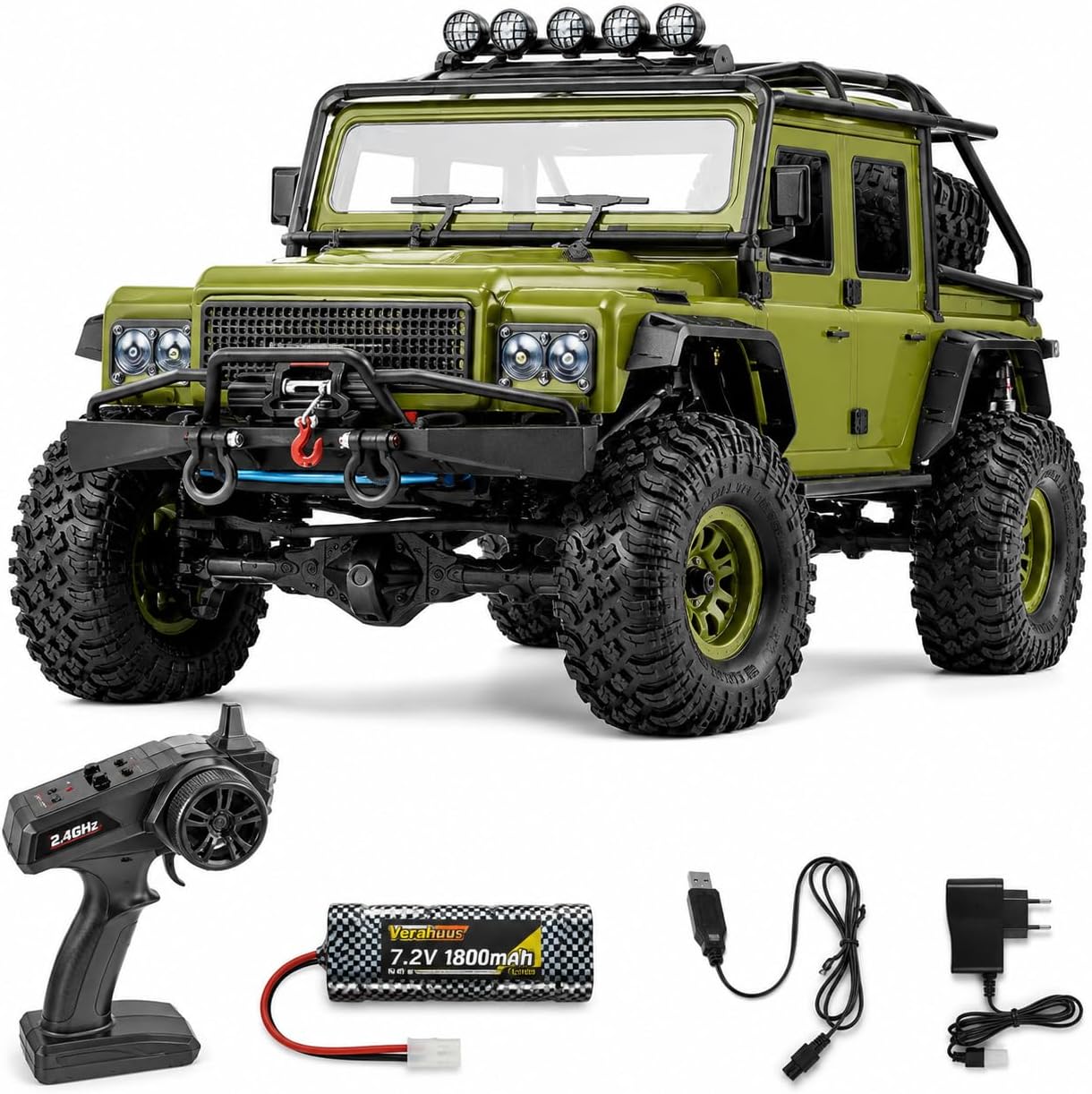 Rc Hobby Grade Crawler - شاحنة تحكم عن بعد للكبار -