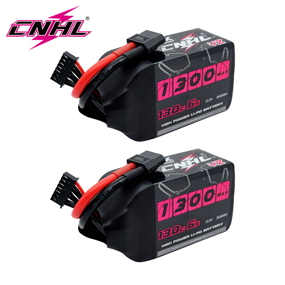 Hobby Rc Quadcopters & Multirotors - بطاريتان CNHL 6S 22.2V ليثيوم بوليمر