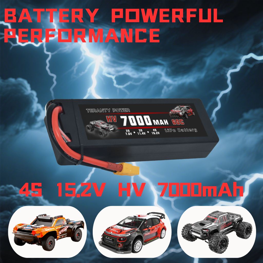 Rc Hobby Room - TERANTY Hyper Go 7303/7304 4 بطارية