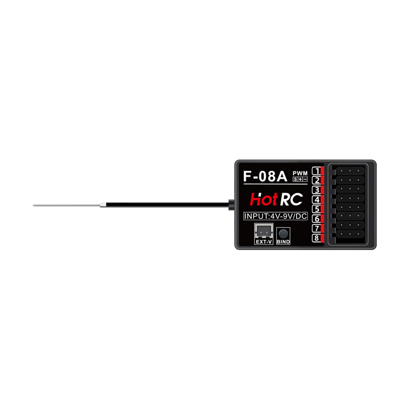 HOTRC RC نموذج أجزاء 8 قنوات و - مراجعة Rc Hobby Room وسعره