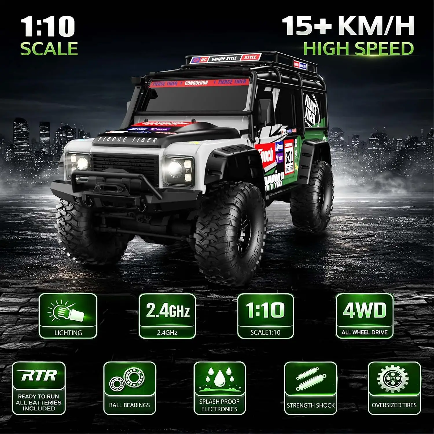 سيارات التحكم عن بعد RC Crawle - مراجعة Rc Hobby Grade Crawler وسعره