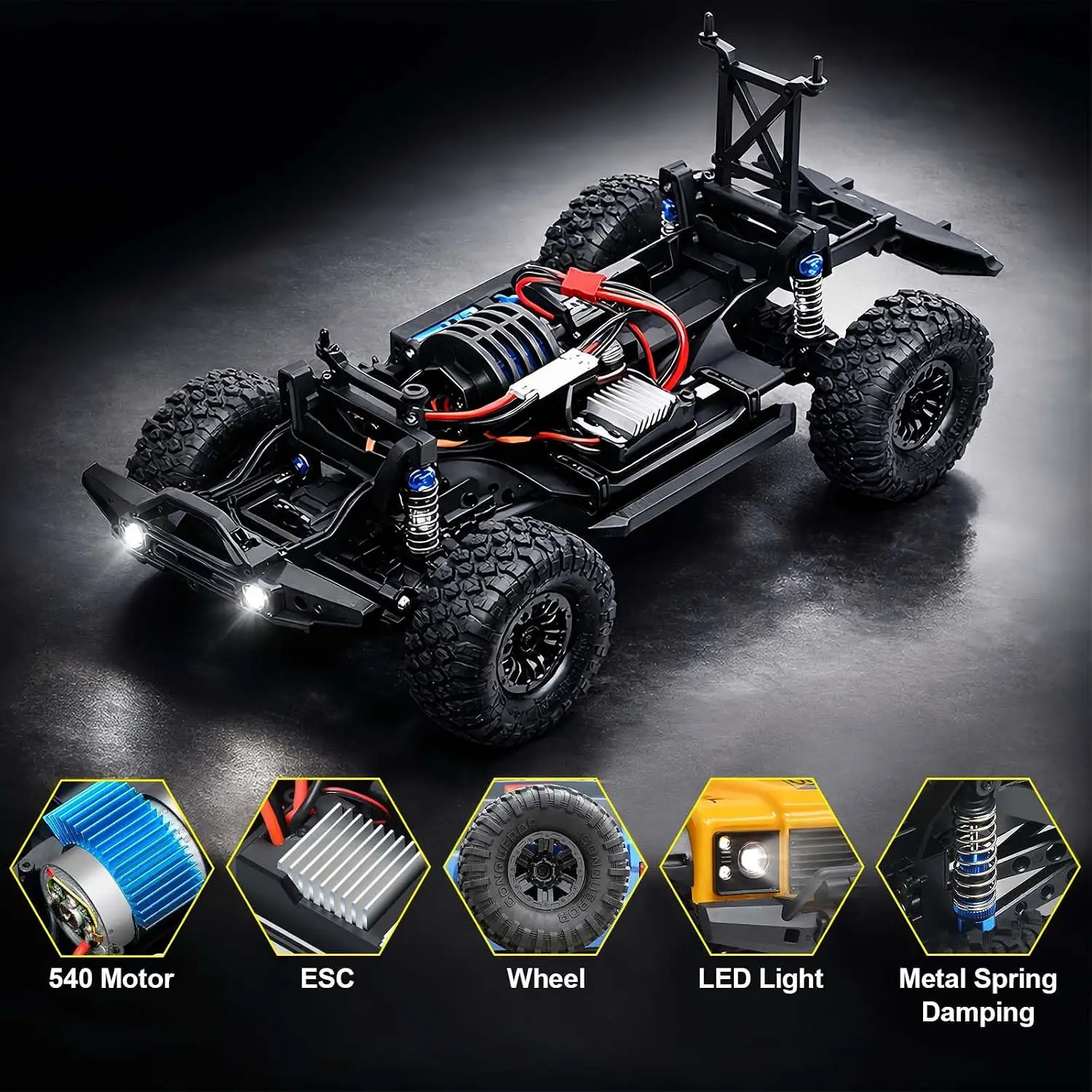 سيارات التحكم عن بعد RC Crawle - مراجعة Rc Hobby Grade Crawler وسعره