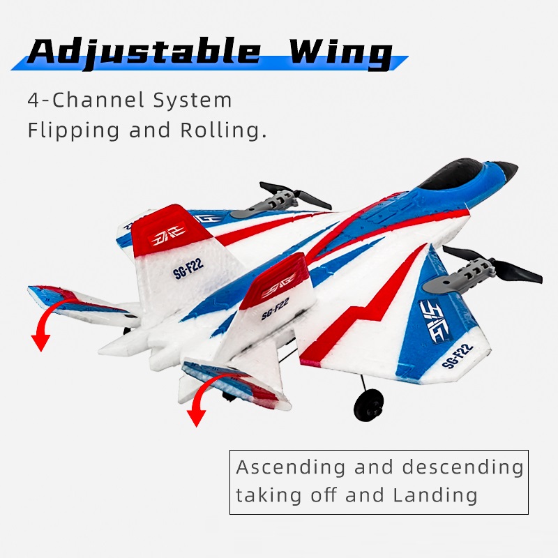 طائرة SG-F22 RC ثلاثية الأبعاد - مراجعة Rc Planes Horizon Hobby وسعره