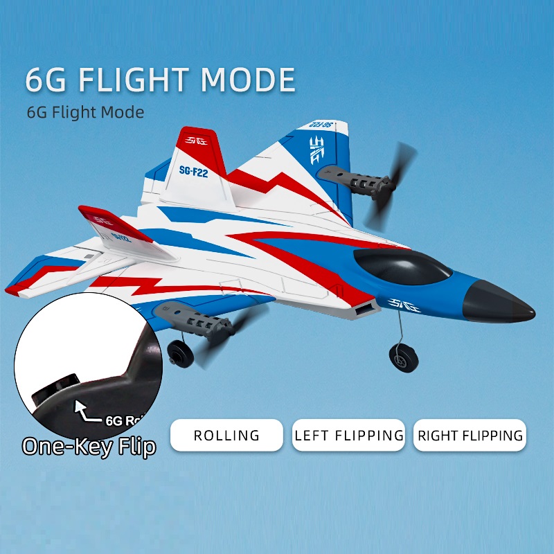 طائرة SG-F22 RC ثلاثية الأبعاد - مراجعة Rc Planes Horizon Hobby وسعره