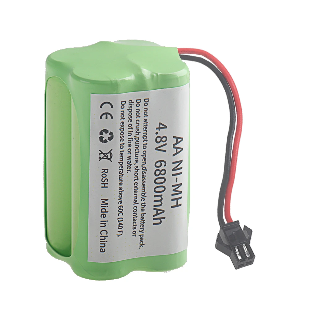NI-MH 6800mAh 4.8V 4 * AA بطار - مراجعة Rc Hobby Boat وسعره